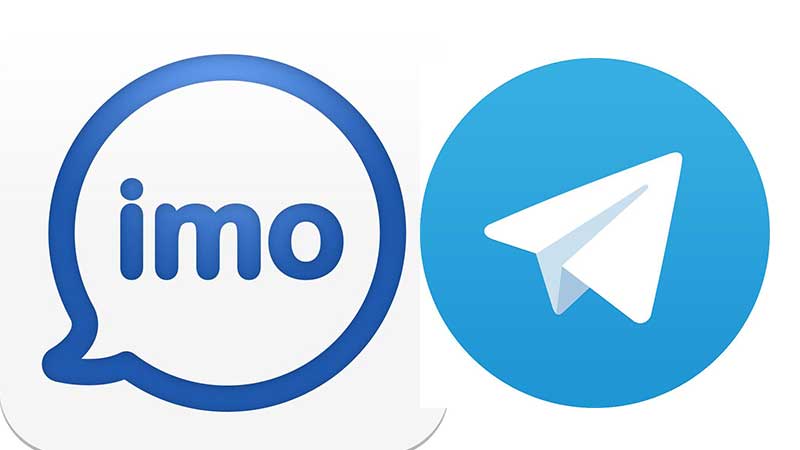 مقایسه تلگرام و ایمو