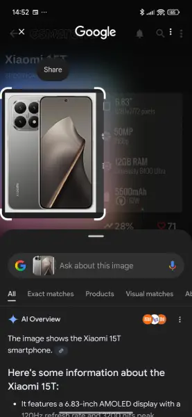 نرم افزار شیائومی 15 تی