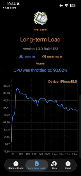 تست سخت افزاری iphone 17e