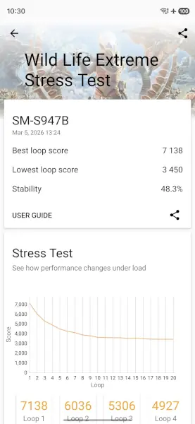 تست سخت افزاری سامسونگ گلکسی S26+